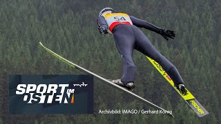 Skispringen Deutsche Meisterschaften in Oberhof 24102021  Sport im Osten  MDR [upl. by Odnomyar]