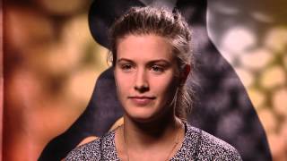 Eugenie Bouchard interview 2R  Australian Open 2015 [upl. by Ailimac]