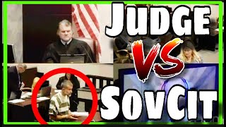 EPIC Tough Judge Shuts Down Sovereign Citizen in Court [upl. by Anej]