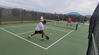 3 CERTIFIED COACHES BATTLE IT OUT 40 Pickleball Game at Berkshire in Myrtle Beach SC [upl. by Dugan]