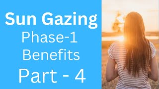 Sun gazing Benefits of 15 minutes of sun gazing part4 [upl. by Ezra]