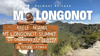 Climbing Mount Longonot  Summit a Volcanic Mountain🌋 in Kenya Hiking in Naivasha [upl. by Sanson]