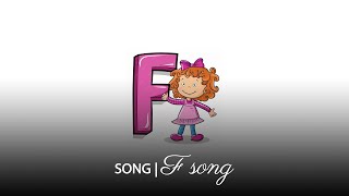 Letter F Song  Fun Educational Song for Kids by Wiwi [upl. by Rex]