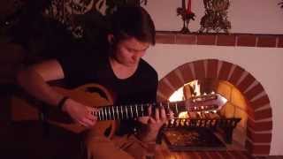 The Elder Scrolls V Skyrim  Around the Fire Acoustic Guitar Cover [upl. by Naitsirc921]