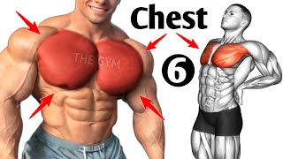 6 Build bigger chest workout Routine  effective [upl. by Etna]