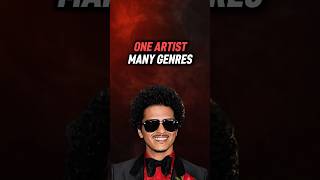 One artist many genres  Bruno Mars 🔥 What genre did I forgot [upl. by Herminia743]