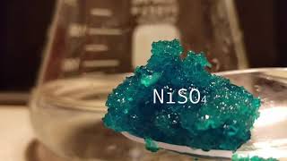 Synthesis of solid Hexaammine Nickel II Sulfate [upl. by Bocaj]