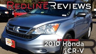 2010 Honda CRV Review Walkaround Exhaust Test Drive [upl. by Urana905]