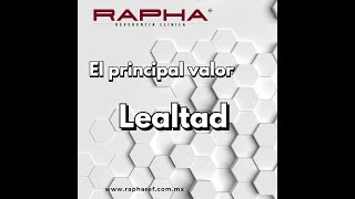 El valor principal de RAPHA Referencia Clínica LEALTAD [upl. by Eslek]