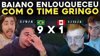 TIME ESTRANGEIRO GANHOU PARTIDA CONTRA AS LENDAS 😂👉💸🔥  RENECRODILO LEAGUE OF LEGENDS [upl. by Corly]