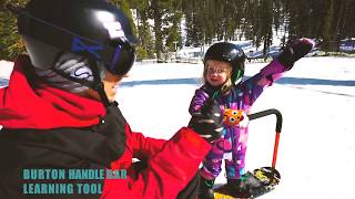 Burton Riglet X SierraatTahoe Family Snowboarding [upl. by Loralyn]