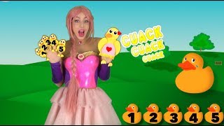 Luli Pampín  CINCO PATITOS🦆🦆🦆🦆🦆APRENDEMOS A CONTAR ✨😊Official Video [upl. by Eca]