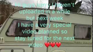 Living in a caravan whilst waiting to buy our narrowboat boat [upl. by How]