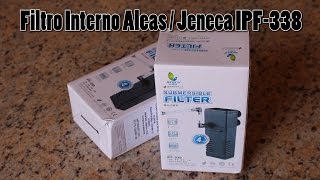 Filtro Interno Aleas  Jeneca ipf338 review e unboxing [upl. by Laved]