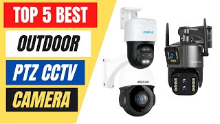 Top 5 Best Outdoor PTZ CCTV Camera Review in 2023 [upl. by Aytnahs]