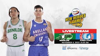 NCAA Season 99  Arellano vs Benilde Mens Basketball LIVESTREAM  Replay [upl. by Giarg981]