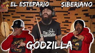 THE BEST DRUMMER ALIVE  Americans React to El Estepario Siberiano  Godzilla [upl. by Ocirred504]