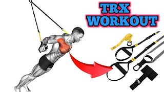 The 8 Best TRX Exercises Suspension Training workout [upl. by Nedrud]