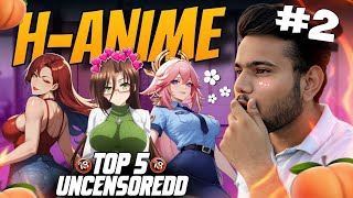 TOP 5 ANIME THAT YOU MUST WATCH 😜  IN HINDI [upl. by Clava]