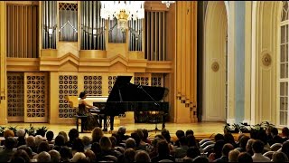 Stephanie ELBAZ plays ALKAN Concerto for solo piano in live [upl. by Bultman]