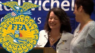 WDAY Radio Ag Director receives ND FFA Friends of the Foundation Award [upl. by Botnick61]