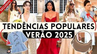 🔴12 MAIORES TENDÊNCIAS DO VERÃO 2025 [upl. by Ettennor]