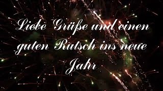 Liebe Grüße und einen guten Rutsch ins neue Jahr  Grußvideo zum Versenden [upl. by Hasin365]