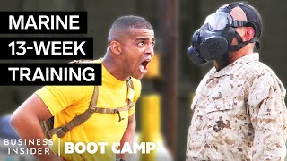 What New Marine Corps Recruits Go Through In Boot Camp  Boot Camp  Business Insider [upl. by Ammadas447]