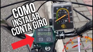 Como Instalar Conta Giro Na Bike Motorizada [upl. by Thomasine]