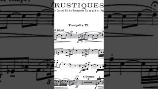 Rustiques for Trumpet and Piano by Eugene Bozza Heinz Karl Schwebel trumpette trumpet music [upl. by Nawed]