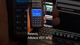 Retevis Ailunce HD1 GPS DMR Radio [upl. by Enier]