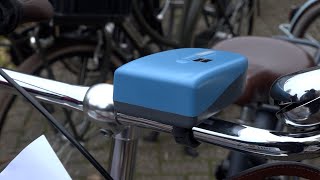 Leerlingen meten fijnstof in de stad met Snuffelfietsen [upl. by Akere565]