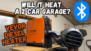 Installing Vevor 8kw Diesel Heater In Garage Will It Heat It [upl. by Kareem]