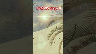 FV4005 Stage II A good Sniper hits a tank while jumping World of Tanks wot shorts [upl. by Ronnholm]