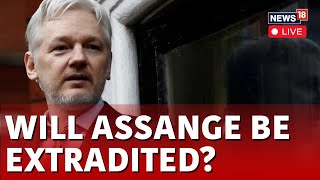 Julian Assange News LIVE  Wikileaks Founder In LastDitch Bid To Avoid US Extradition LIVE  N18L [upl. by Saree]