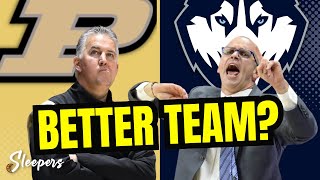 Who is better Purdue or UConn [upl. by Aelaza]