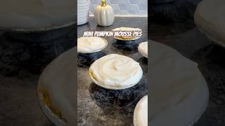 EASY PUMPKIN MOUSSE PIE  SIMPLE THANKSGIVING RECIPES  THANKSGIVING DESSERT RECIPE 🥧 [upl. by Herrick943]