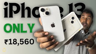 Second Hand iPhone 13 at 18560₹ only II Best 5 Website to Buy 2nd hand iPhone in India ✅ [upl. by Nanreit]