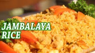 Jambalaya Rice With Prawn And Chicken  Mallika Joseph Food Tube [upl. by Alisan]