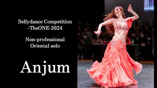 Anjum 【Bellydance Competition TheONE 2024 Non pro Oriental Category】 [upl. by Ayoral]