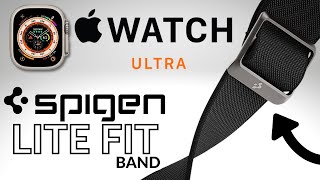 Apple Watch Ultra  Spigen Lite Fit Band [upl. by Ymmas812]