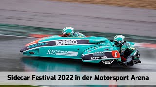 Sidecar Festival 2022 in der Motorsport Arena Oschersleben [upl. by Marga627]