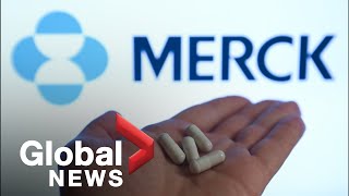 COVID19 Merck antiviral pill Molnupiravir approved for use in the UK [upl. by Jehiah]