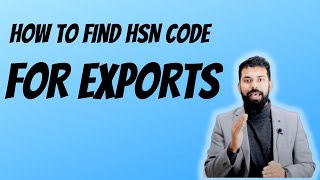 How to find HSN code for export and Import CA Rohit Nair [upl. by Pet]