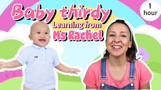 Toddlers Playing Activities  learning from ms rachel babythirdy [upl. by Eirrac]