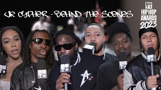 2023 BET Awards Hip Hop Cypher  Behind The Scenes  BET UK [upl. by Sewel]