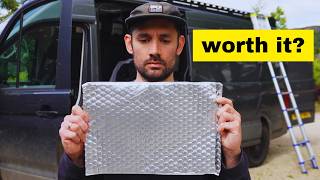 The TRUTH about Sound Deadening Your Camper Van [upl. by Cired]