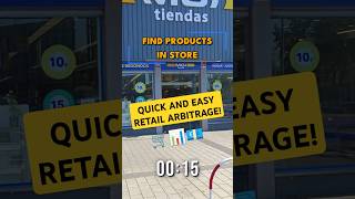 Quick and Easy Retail Arbitrage Steps in 20 Seconds🛒💶 [upl. by Suirtemed525]