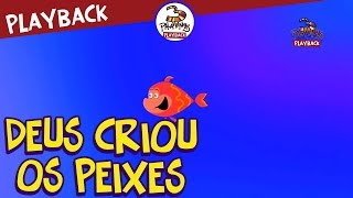 3Palavrinhas  Deus Criou os Peixes  Playback Volume 1 [upl. by Townie29]