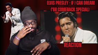 This Is Special Elvis Presley  If I Can Dream 68 Comeback Special REACTION [upl. by Aidam965]